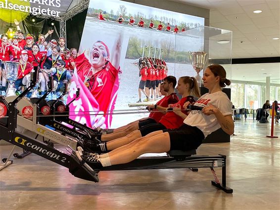 Zilver voor Silke Tamborijn op WK indoorroeien - Pelt
