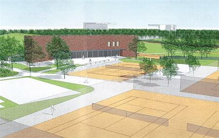 Zo gaat de nieuwe tennishal eruitzien - Lommel