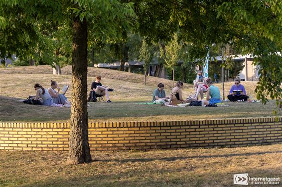 Zomerlezen in het park, zien lezen doet lezen - Lommel