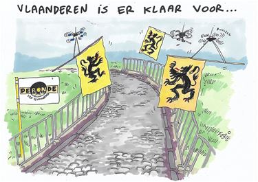 Zondag de Ronde van Vlaanderen...