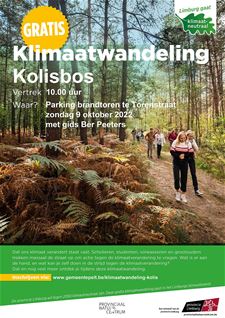 Zondag klimaatwandeling in het Kolisbos - Pelt