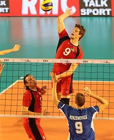 Zondag volley-interland België-Portugal