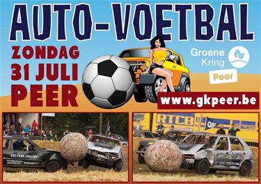 Zondag weer autovoetbal - Peer