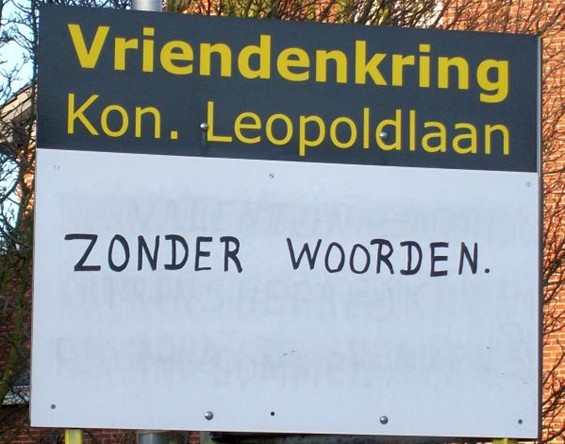 'Zonder woorden' - Lommel