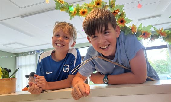 Zonnige zomer voor jonge Oudsbergenaren - Oudsbergen