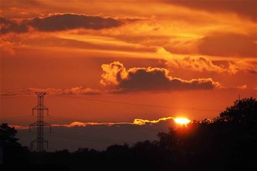 Zonsondergang - Beringen