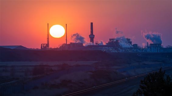 Zonsondergang... - Lommel