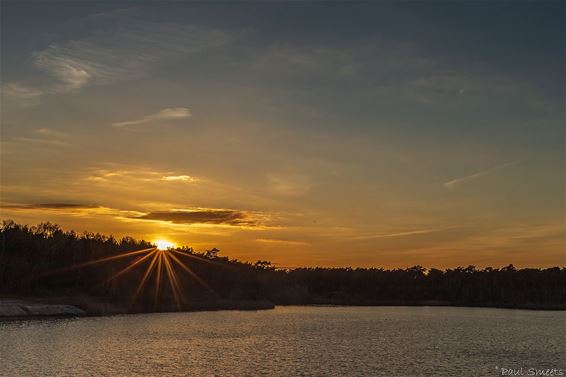 Zonsondergang aan de Hoeverdijk - Pelt