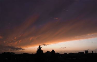 Zonsondergang boven Beringen - Beringen