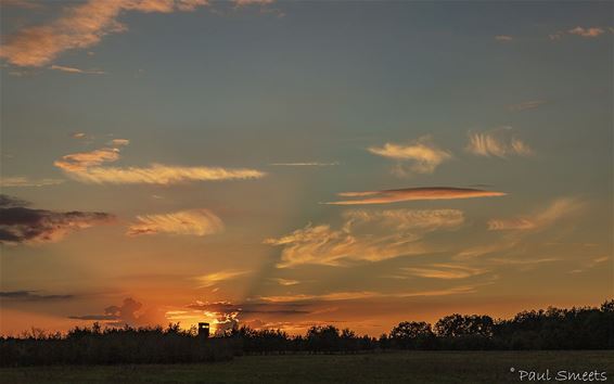 Zonsondergang in de Vlindervallei... - Hechtel-Eksel