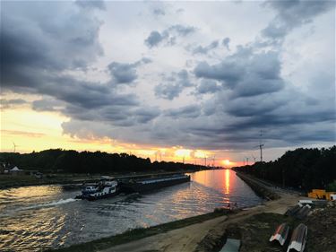 Zonsondergang in Tervant - Beringen