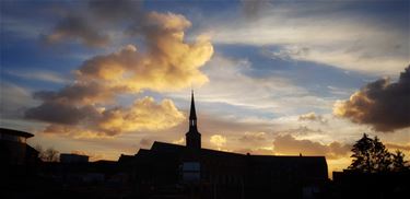 Zonsondergang Beringen - Beringen