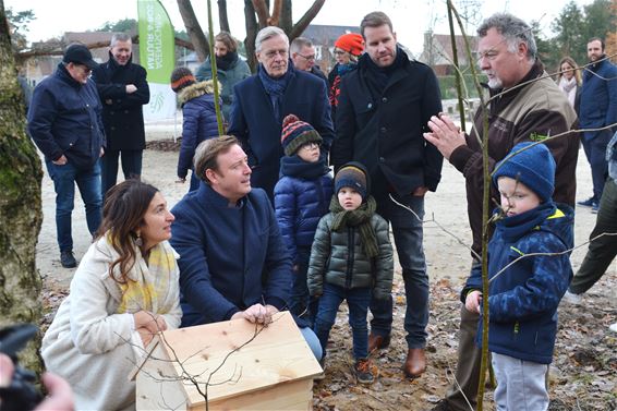 Zuhal Demir opent eerste 'Kleine Wildernis' - Lommel