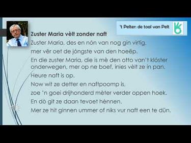 Zuster Maria vèlt zonder naft