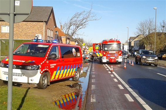 Zwaar verkeersongeval in Stationsstraat - Lommel