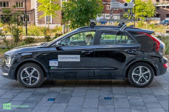 Zwarte camerawagen in Pelt? Geen Google - Pelt