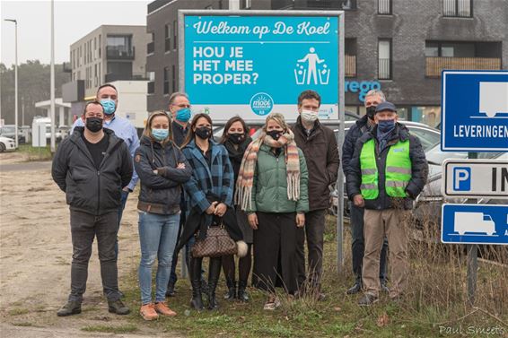 Zwerfvuil bij De Koel wordt aangepakt - Pelt