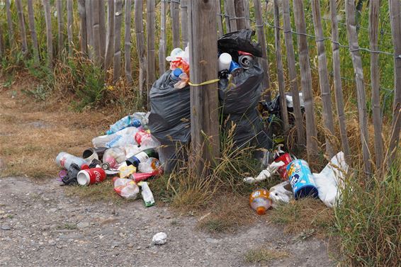 Zwerfvuil blijft de pest - Beringen