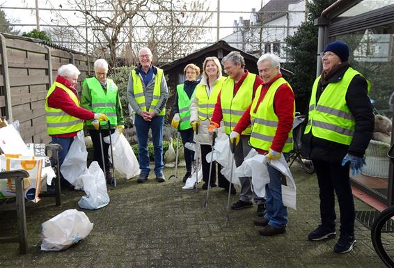 Zwerfvuilactie in onze stad - Lommel