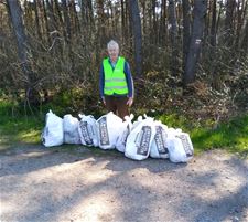 Zwerfvuilophaling met resultaat - Lommel