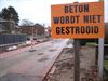 Lommel - Beton strooien?