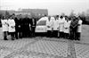 Hamont-Achel - Herinneringen: de ambulance van het Rode Kruis