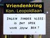 Lommel - Géén vlees in de Leopoldlaan?