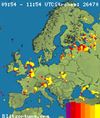 Beringen - Onweer boven Beringen