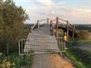 Beringen - Grapjassen sluiten MTB-brug af