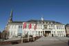 Beringen - Afbraak oud stadhuis Beringen