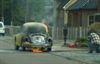 Hamont-Achel - Autobrand in de Ruiterstraat