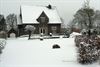 Neerpelt - Pastorij in de sneeuw