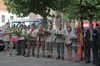 Hamont-Achel - Scouts op plechtigheid Fakkelestafette