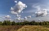 Overpelt - Wolken boven de heide