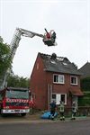 Neerpelt - Bovenverdieping van huis vernield door brand