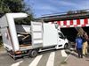 Oudsbergen - Weer bestelwagen tegen brug