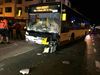 Leopoldsburg - Autobestuurder gewond na botsing met bus