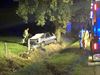 Leopoldsburg - Auto van de weg: bestuurster gewond