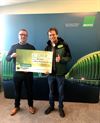 Neerpelt - Cheque voor Natuurhulpcentrum