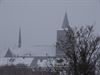 Lommel - De kerk in de sneeuw