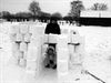 Hamont-Achel - Bouwen met sneeuw