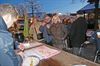 Overpelt - Gezellige nieuwjaarsdrink op de markt