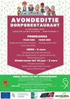 Hechtel-Eksel - Dorpsrestaurant ook 's avonds open