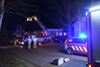 Beringen - Schouwbrand in Acacialaan