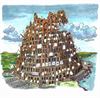 Beringen - Corona-art (2): de toren van Babel