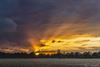 Pelt - Prachtige zonsondergang