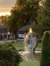 Hamont-Achel - Gouden fontein in Achel