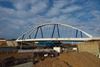Beringen - Nieuwe brug Genebos geplaatst