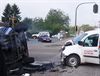 Overpelt - Autobestuurder gewond bij verkeersongeval