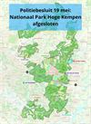 Beringen - Nationaal Park Hoge Kempen gesloten